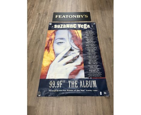 SUZANNE VEGA TOUR POSTER - 99.F* ALBUM