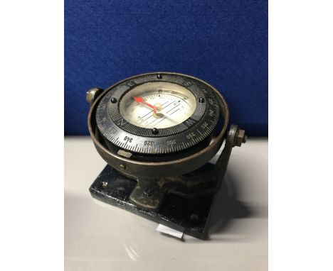VINTAGE SWEDISH BOAT COMPASS
