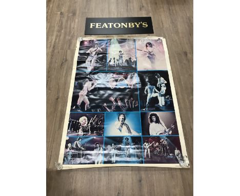 QUEEN TOUR POSTER 1977 (ONE STOP)