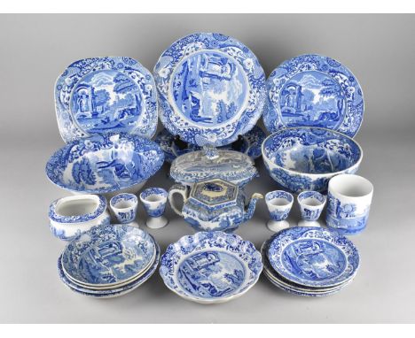 A Collection of Various Spode Italian Pattern China to Comprise Plates, Bowls, Eggs Cups etc (Various Condition) 