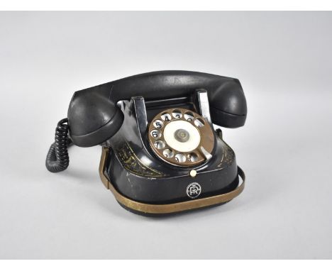 A Vintage Belgian White Star Telephone by Bell Telephones, Belgium,