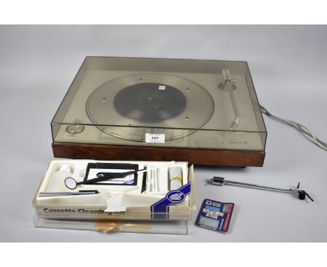 A Vintage Bang &amp; Olufsen Beogram 1202 Turntable with Boot's Cleaning Kit, Original Carboard Box, Unchecked 
