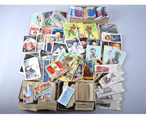 A Collection of Various Vintage Bubble Gum and Sweet Cigarette Cards 