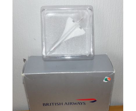 Herpa 1.500 scale British Airways Millenium Edition Concorde P&amp;P group 2 (£20 for the first item and £2.50 for subsequent