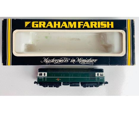 Graham Farish N Gauge BR Green Class 33 Diesel Loco P&amp;P group 1 (£16 for the first item and £1.50 for subsequent items) 