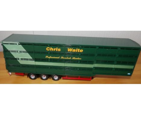 Corgi 1.50 scale Chris Waite livestock trailer P&amp;P group 2 (£20 for the first item and £2.50 for subsequent items) 