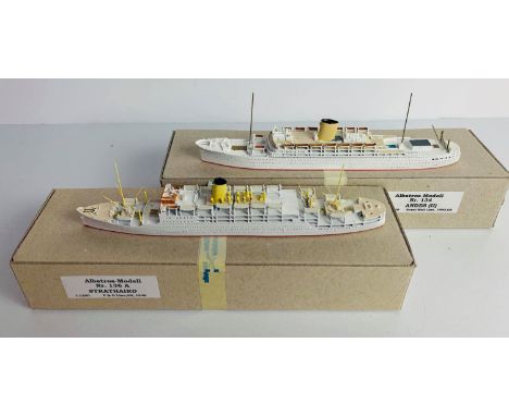 2x Albatros Models 1:1250 Scale Models to Include: Nr: 136A Strathaird, Nr: 134 Andes II - Both models are Boxed P&amp;P grou