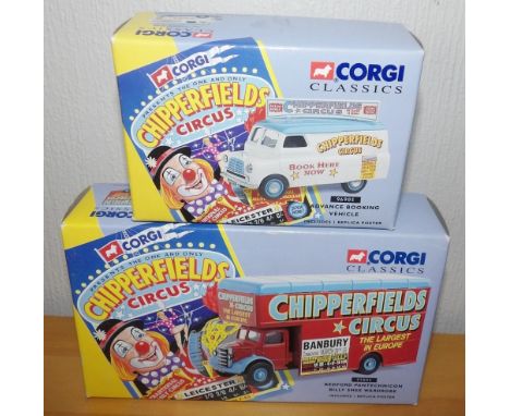Two Corgi 1.50 scale Chipperfields Circus Models 96905 and 97092 P&amp;P group 2 (£20 for the first item and £2.50 for subseq
