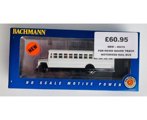Bachmann HO Scale Motorised Rail Bus - New Ex Shop Stock P&amp;P group 1 (£16 for the first item and £1.50 for subsequent ite