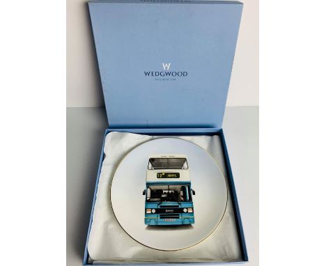 Wedgwood Plate - Leyland Olympia Arriva Bus Limited Edition of Just 5000 Worldwide - With original Box ! P&amp;P group 2 (£20