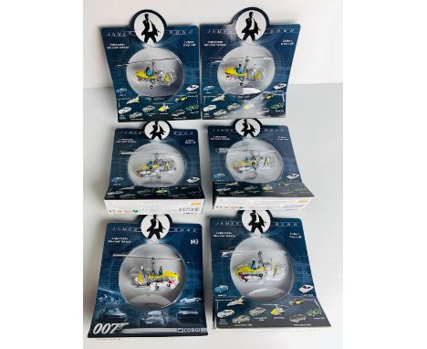 6x Corgi TY95126 James Bond Little Nellie - All Brand New Ex Shop Stock with Mailer Box P&amp;P group 2 (£20 for the first it
