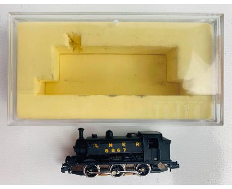 Kit Built N Gauge LNER 0-6-0 Steam Tank Loco No.8867 P&amp;P group 1 (£16 for the first item and £1.50 for subsequent items) 