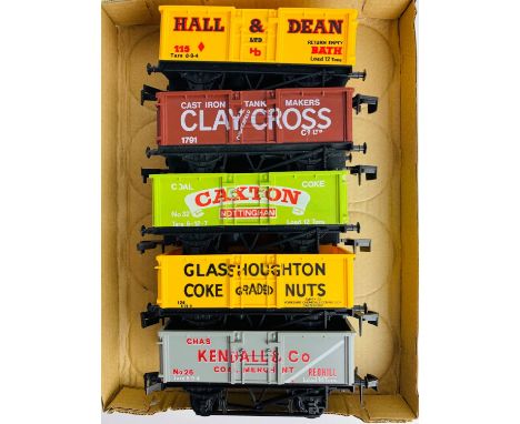 5x Lima O Gauge Freight Wagons - Unboxed P&amp;P group 2 (£20 for the first item and £2.50 for subsequent items) 