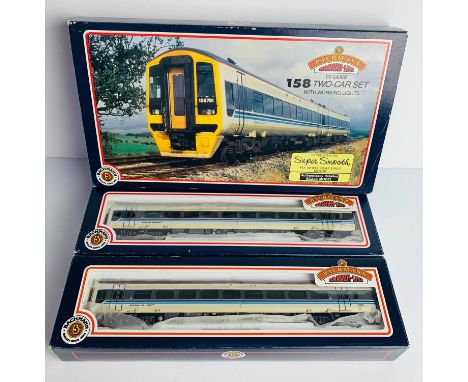 Bachmann OO Gauge 31-500A Class 158 2 Car DMU Regional Railways Livery - Boxed P&amp;P group 2 (£20 for the first item and £2