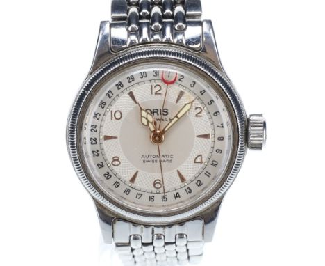 Oris - Big Crown Pointer Date 7400B Automatic Watch. ETA Cal. 2688 Automatic movement. Case and strap made from stainless ste