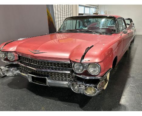 Cadillac DeVille, Serie 62, Erstzulassung 01.07.1959, FIN: 59G114586, Hardtop-Coupé, V8,6384ccm3, 210kw/285PS, Automatikgetri