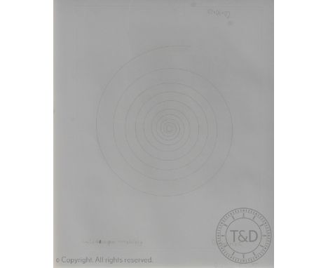 Damien Hirst (b 1965) - modern British, Limited edition etching, How to disappear completely (In a spin, the action of the wo