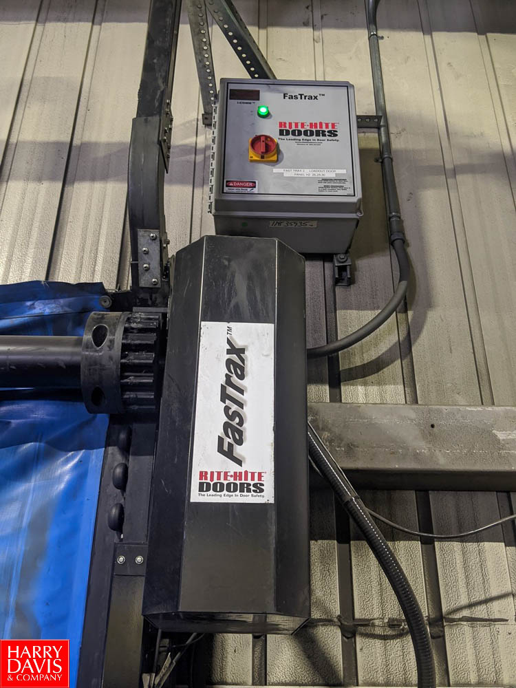 Rite-Hite High Speed Roll-Up Door Model Fastrax FRLD : SN 97839, 168 ...