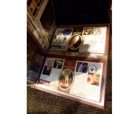 The Millenium collection album of first day covers postage stamps