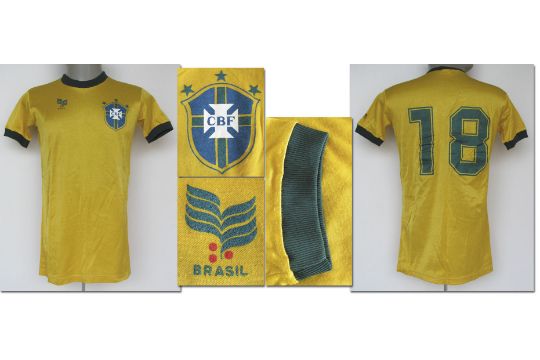 1982 brazil jersey