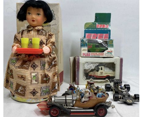 VINTAGE &amp; LATER COLLECTABLE TOYS including Corgi Chitty Chitty Bang Bang and Junior Whizz Wheels of Tom &amp; Jerry, unbo