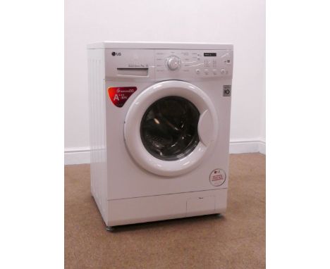 LG Direct Drive 7kg washing machine, W60cm, H85cm, D57cm (This item is PAT tested - 5 day warranty from date of sale)  Condit