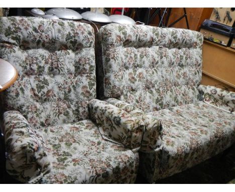 A two seater cottage sofa and chair. COLLECT ONLY.
