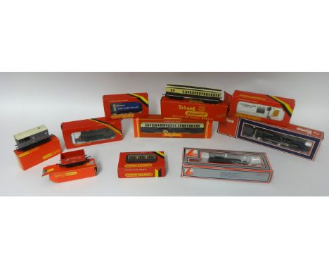 Various OO gauge model railway, Lima, King Charles II loco also Hornby and Triang (10).