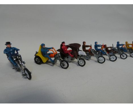 Collection of ten 1970s vintage Hot Wheel Rumblers 