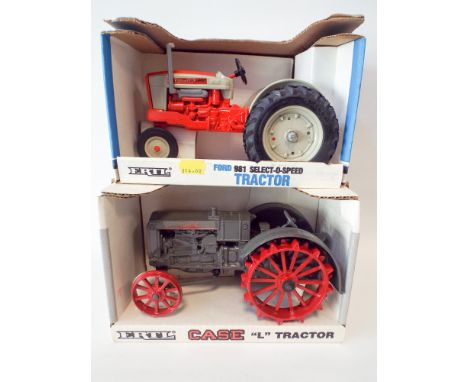 Two ERTL Vintage Tractors, mint and boxed