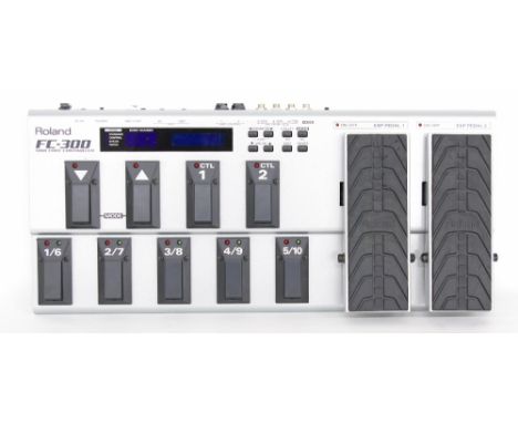 Roland FC-300 midi foot controller, with owner's manual