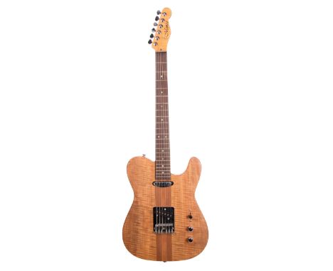 2005 Mania VT700 electric guitar; Finish: natural; Fretboard: rosewood; Frets: good, but require cleaning; Electrics: working