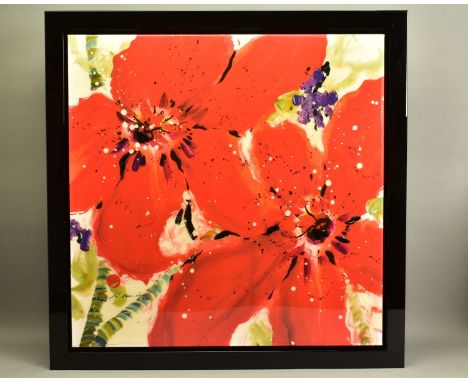 DANIELLE O'CONNOR AKIYAMA (CANADA 1957) 'JOURNEY II', a limited edition print of blossoms 35/195, signed lower left with cert