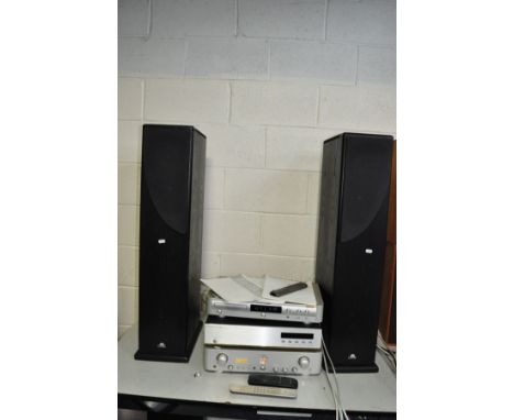 A MARANTZ PM-17 KEN ISHIWATA SIGNATURE INTEGRATED AMPLIFIER, a Ken Ishiwata Signature CD17-Mk2 CD player (both with remote an