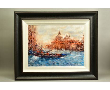 GARY BENFIELD (BRITISH 1965), 'SANTA MARIA', a limited edition print of Venice 65/195 signed bottom right, no certificate, im