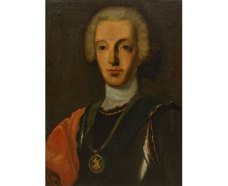 After JEAN-BAPTISTE VAN LOO (1684-1745) FrenchPortrait of Prince Charles Edward Stuart, Known as Bonnie Prince Charlie and Th