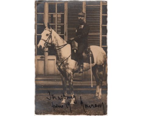 GOURAUD HENRI: (1867-1946) French General of World War I, Commander of the French Expeditionary Corps in the Dardanelles Cam