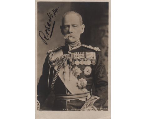  ROBERTS FREDERICK: (1832-1914) 1st Earl Roberts. British Field Marshal, one of the most successful Commanders of the 19th ce