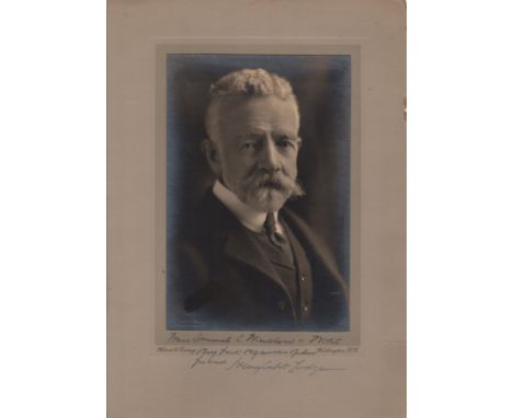 LODGE HENRY CABOT: (1850-1924) American Politician and Historian, remembered for his positions on foreign policy which result