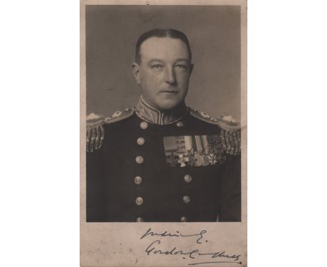 CAMPBELL GORDON: (1886-1953) British Vice Admiral with the Royal Navy, Victoria Cross winner for his actions in the north Atl