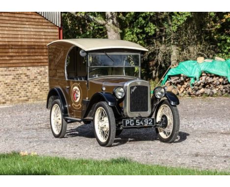 1930 Austin Seven Van Transmission: manualMileage:4850The Austin Seven was produced from 1922 through to 1939 and nicknamed t