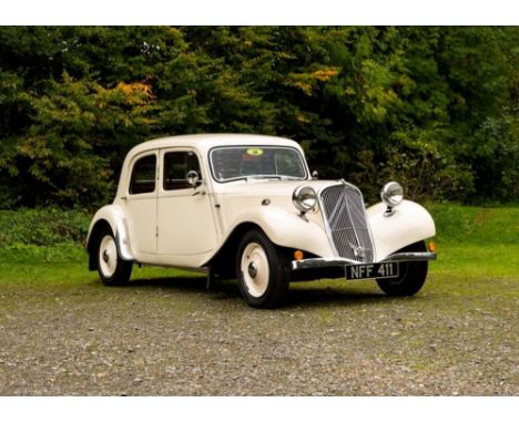 1948 Citroën Traction Light 15 (Small Boot) Transmission: manualMileage:3082The Traction Avant, French for 'front wheel drive