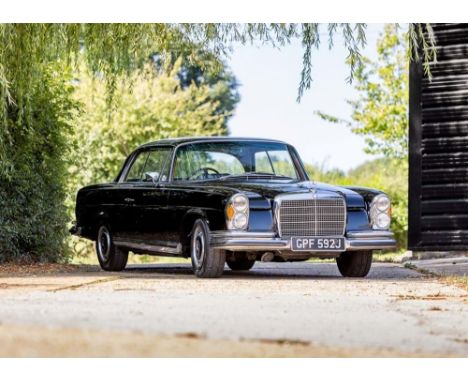 1970 Mercedes-Benz 280 SE Coupé (3.5 litre) Transmission: automaticMileage:81171In the summer of 1965, Mercedes-Benz launched