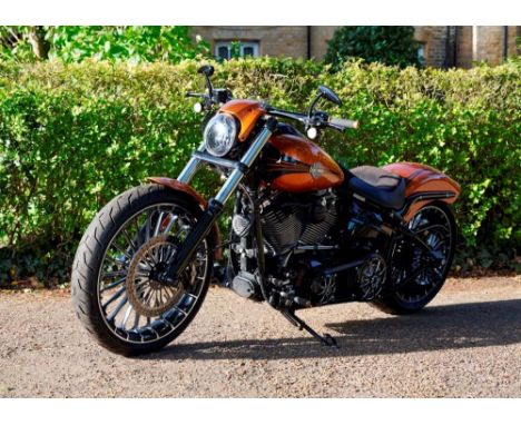 2014 Harley-Davidson FXSB 103 Breakout Transmission: paddleMileage:10870There is little doubt that the Harley Davidson brand 