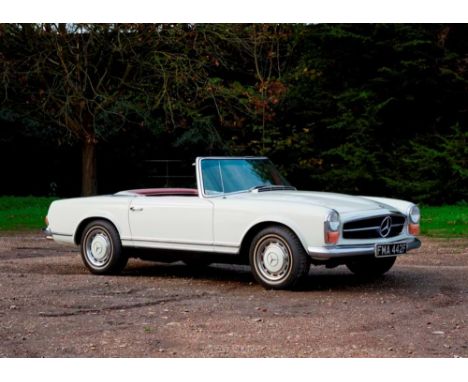 1968 Mercedes-Benz 280 SL Pagoda Transmission: manualMileage:95282The Mercedes-Benz 280 SL was introduced in December 1967 an