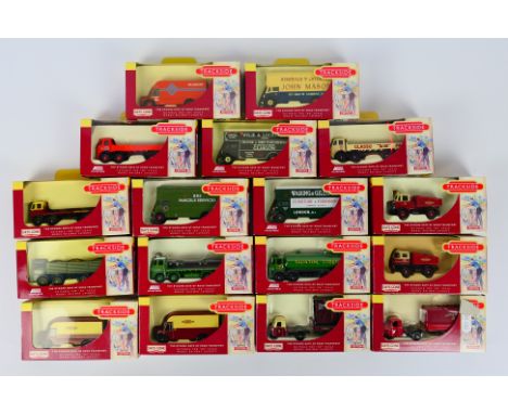 Lledo - A boxed group of 17 Limited Edition Lledo 'Trackside' diecast model vehicles. Lot includes DG176013 Leyland Tanker 'T