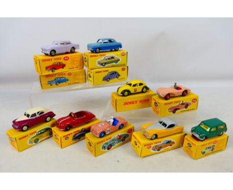 Atlas Editions - A collection of 11 boxed Atlas Editions 'Dinky Toys' diecast model vehicles. Lot includes Dinky #184 Volvo 1