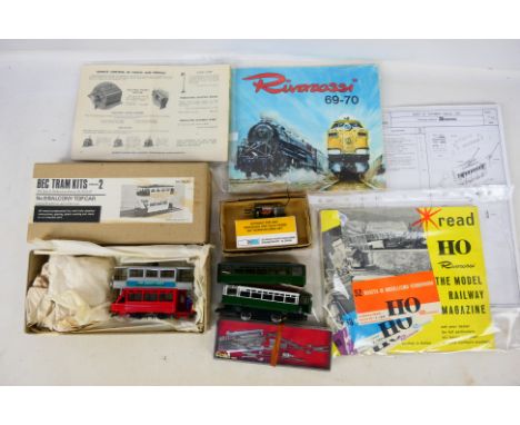 Bec Kits - RSO - Other A built Bec Kit white metal Balcony Top Tram motorised car built to a Good standard; with a playworn R