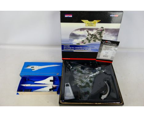Corgi - Wooster - Concorde - two model comprising a Corgi Aviation Archive AA31206 boxed model Avro Vulcan B.2, XH558 (the wo
