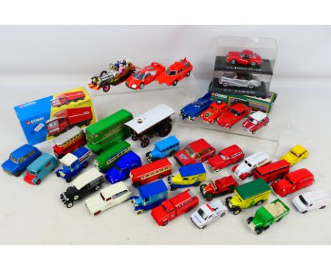 Corgi - Lledo - Vanguards - others - A collection of predominately unboxed diecast model vehicles in various scales. Lot incl
